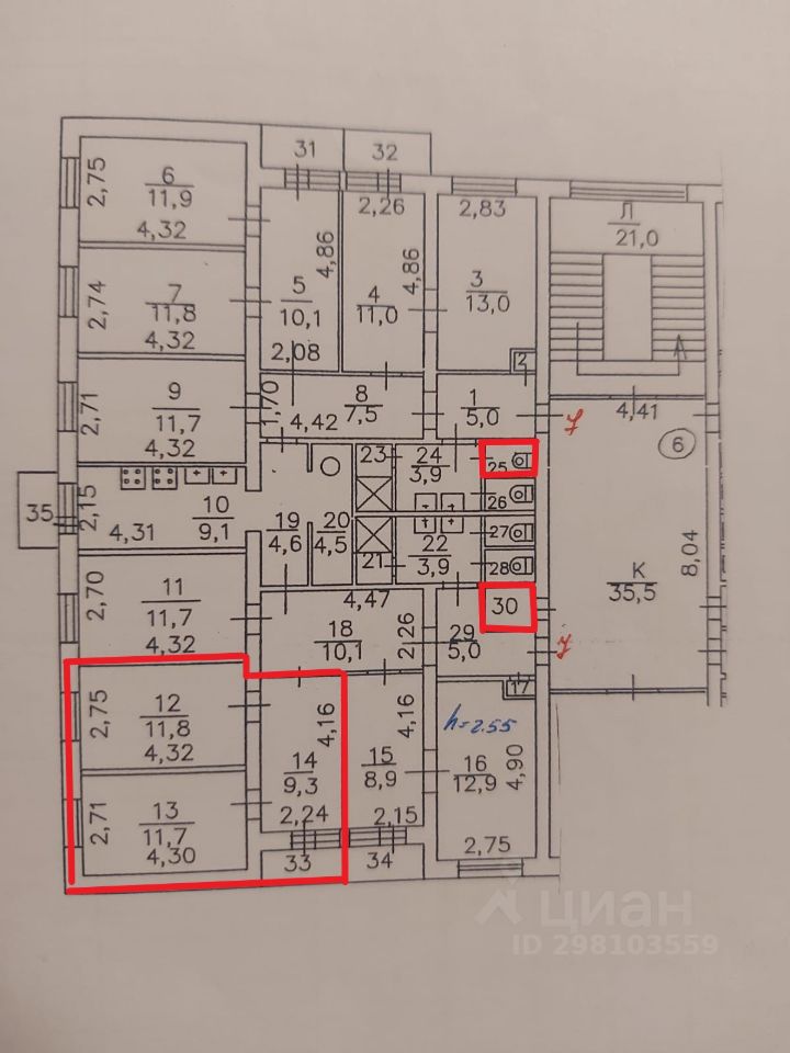 Продажа комнаты Королев, улица Мичурина, 2Ак1