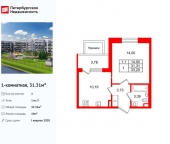 Продать Квартиры в новостройке Пулковское шоссе   