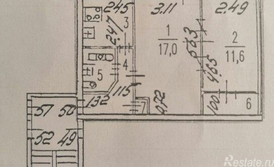 Продажа 2-комн квартиры на вторичном рынке Новоизмайловский проспект,  д. 37