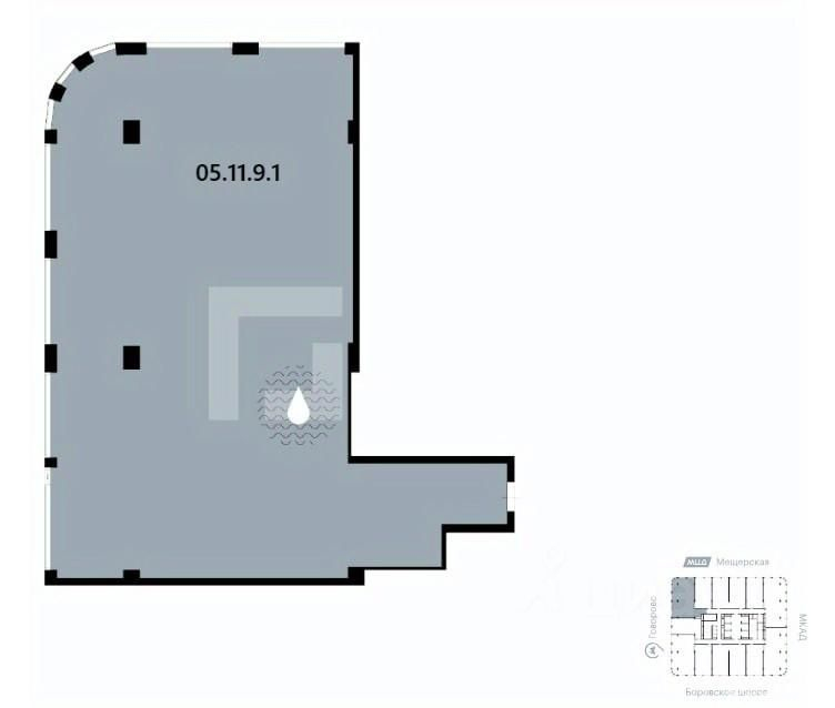 Продажа офиса Домостроительная улица