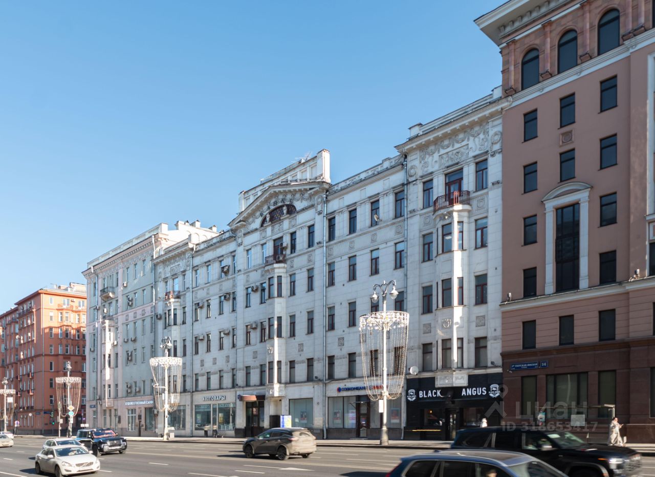 Продажа 4-комн квартиры на вторичном рынке 1-я Тверская-Ямская улица, 10