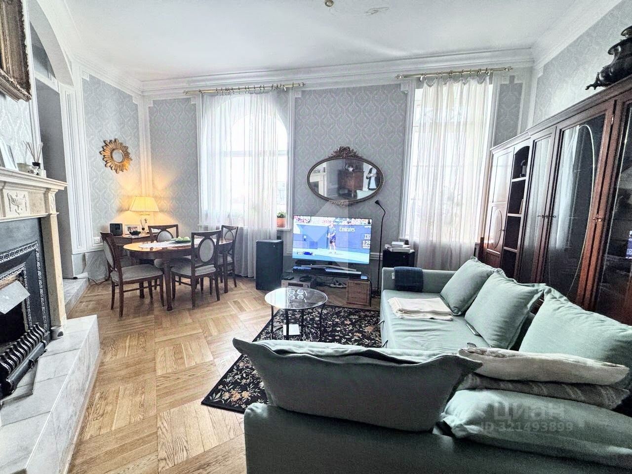 Продажа 3-комн квартиры на вторичном рынке улица Пречистенка, 25