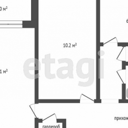 Продажа 2-комн квартиры на вторичном рынке улица Полбина,  д. 60