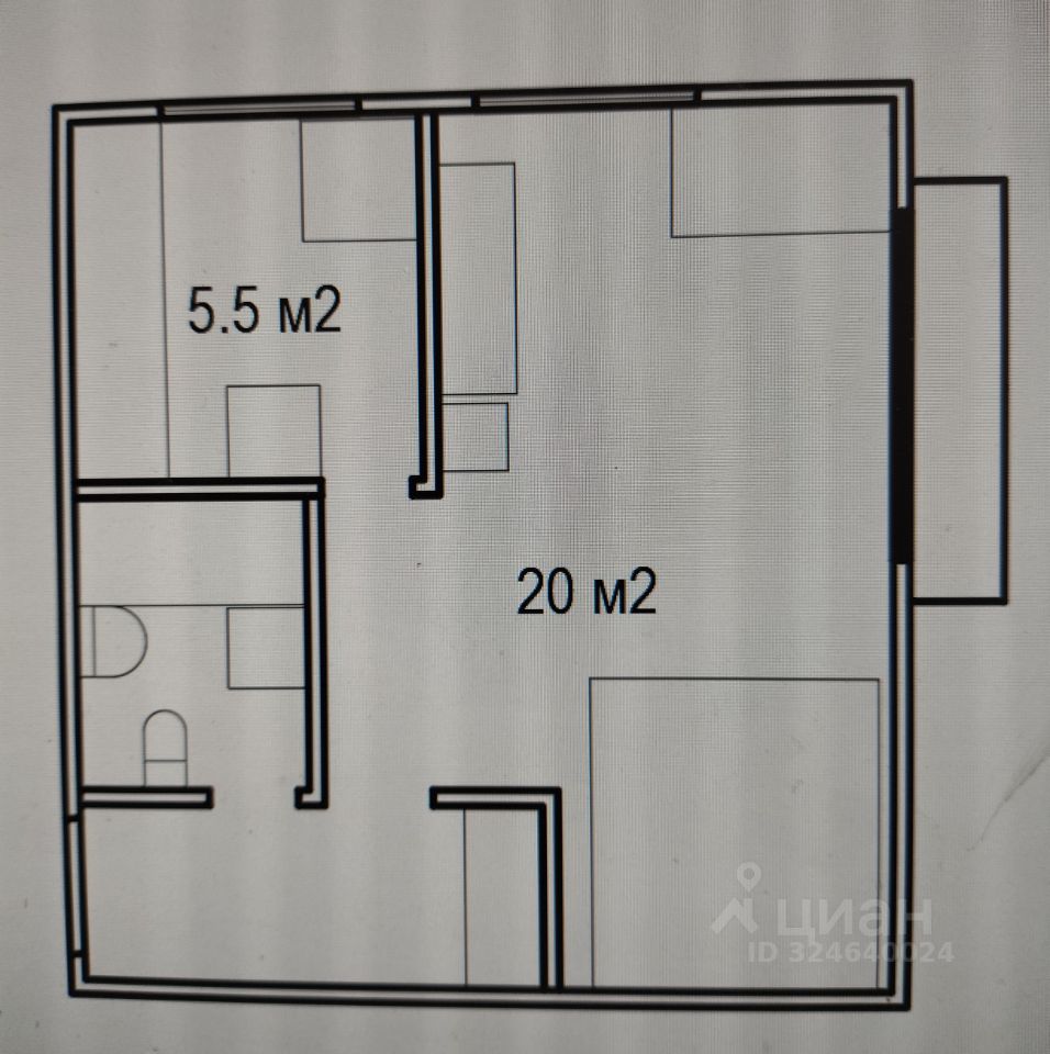 Аренда 1-комн квартиры на вторичном рынке улица Кибальчича, 11К3