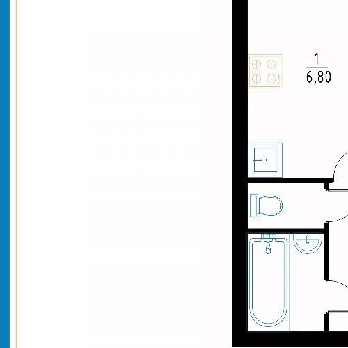 2-комн квартира Отрадное, Советская улица, 21