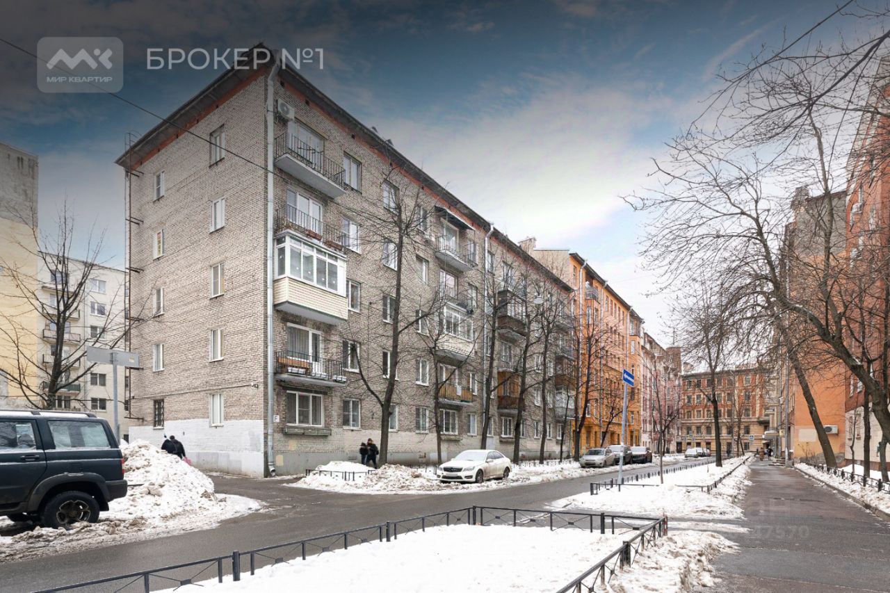 Продажа 2-комн квартиры на вторичном рынке Колпинская улица, 18
