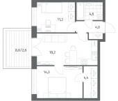 Продать Квартиры в новостройке Новоселье п.   2.4