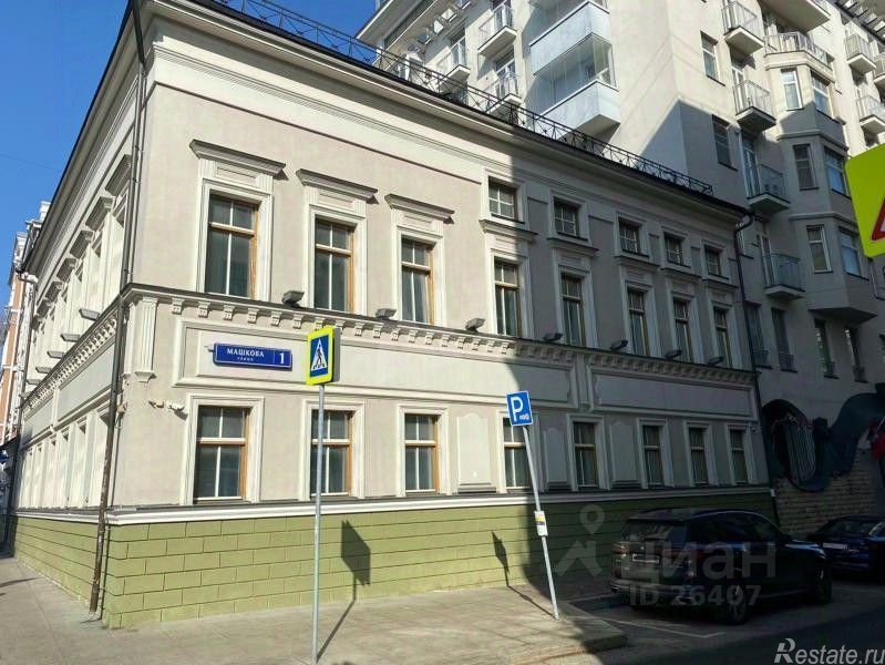 Аренда отдельного здания улица Машкова,  д. 1