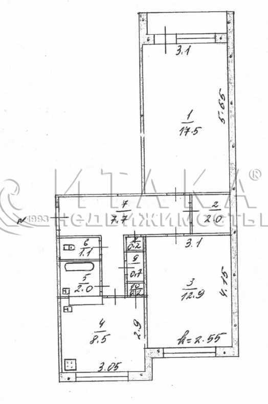 Продажа 2-комн квартиры на вторичном рынке Большой Сабск,  д. 12