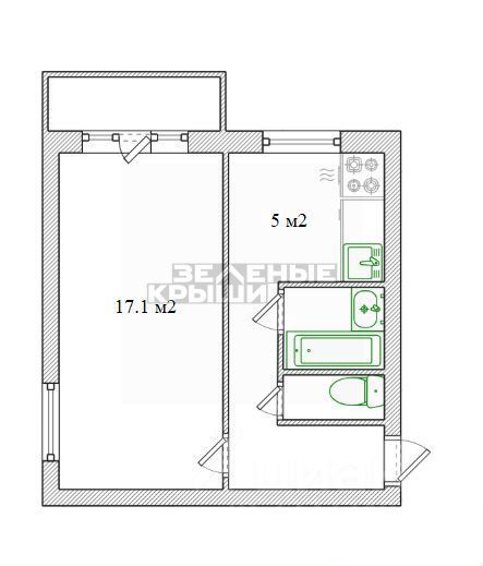 Продажа 1-комн квартиры на вторичном рынке Выборг, улица Приморская, 28