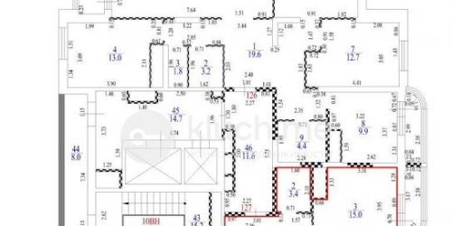 5-комн квартира улица Малыгина,  д. 12