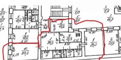 3-комн квартира Подьяческая Б. ул,  д. 34