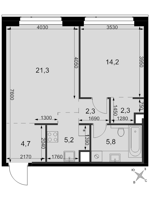 Продажа 1-комн квартиры в новостройке Москва г., Розанова ул.,  к. 5