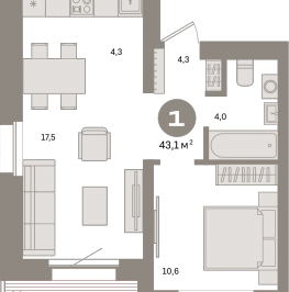 Продажа 1-комн квартиры в новостройке Москва г., Тагильская ул.,  к. 2