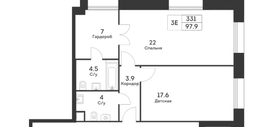 2-комн квартира Москва г., Обручева ул.,  к. 6