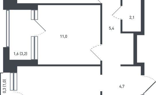 Продажа 2-комн квартиры на вторичном рынке Борисовка, Весёлая улица,  д. 12
