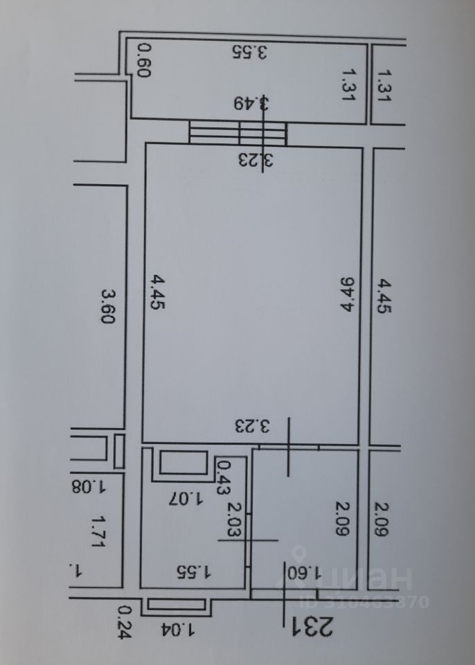 Продажа студии Мурино, бульвар Воронцовский, 14к2