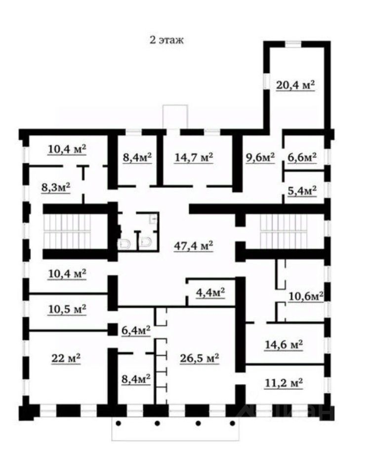 Продажа офиса Озерковская наб,  д. 52,  к. 1