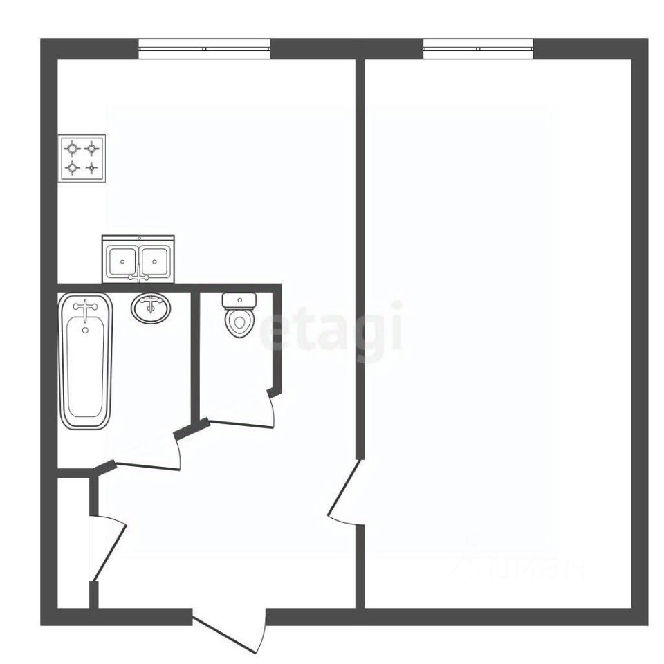 Продажа 1-комн квартиры на вторичном рынке Купчинская улица, 13К1
