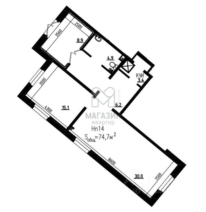 Продажа торгового помещения Ольгинская дорога,  д. 3/20