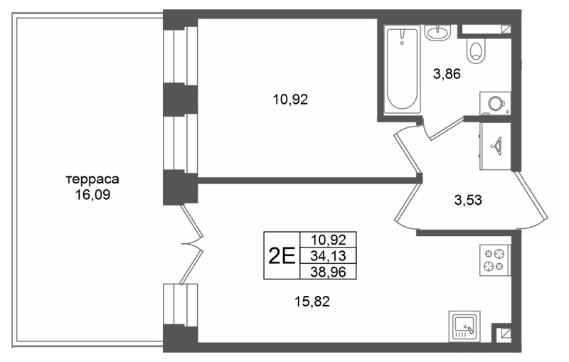 Продажа 1-комн квартиры в новостройке Санкт-Петербург г., 26-я линия В.О.,  к. 1