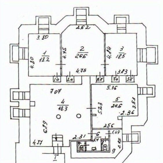 Продажа офиса Архангельский пер,  д. 7