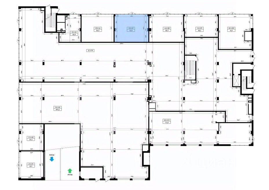 Продажа торгового помещения Смоленская-Сенная пл,  д. 32,  к. 3