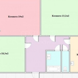 Продажа 3-комн квартиры на вторичном рынке Удельная, ул Солнечная,  д. 37