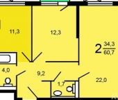 Продать Квартиры вторичка Энтузиастов ш  9А 