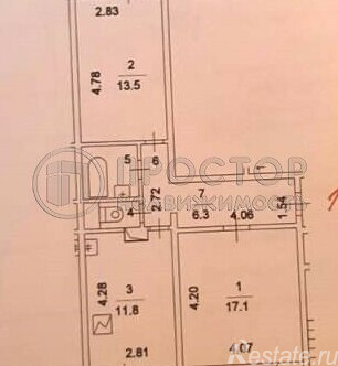 Продажа 2-комн квартиры на вторичном рынке Севастопольский проспект,  д. 13 к4