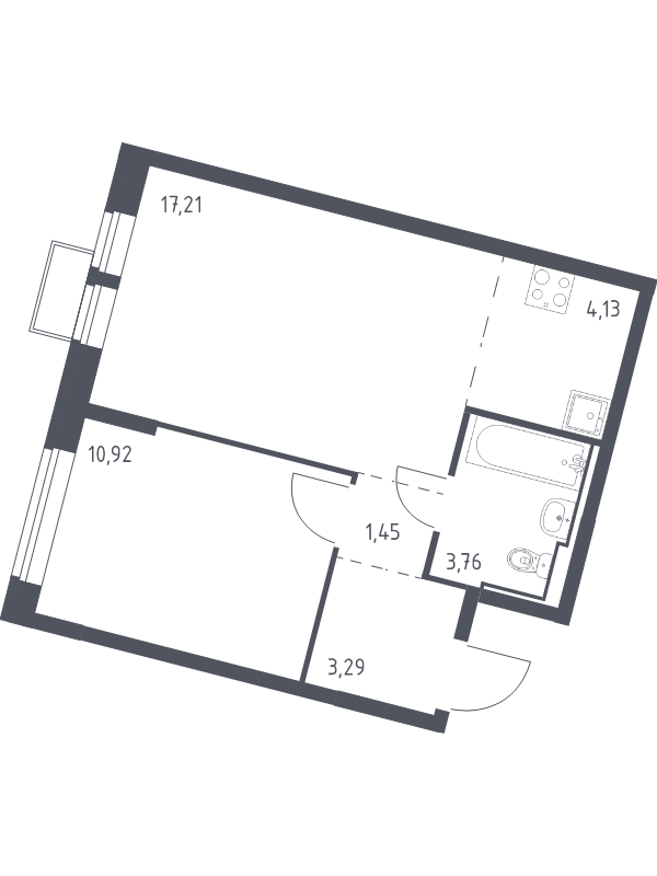 Продажа 1-комн квартиры в новостройке Москва г., Ленинградское ш.,  к. 5