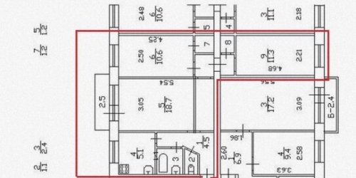 3-комн квартира Пороховская Б. ул,  д. 56