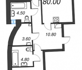 Продать Квартиры в новостройке Зеленогорск г., Ленина пр-кт   1
