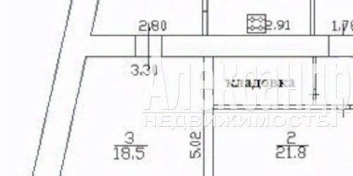 3-комн квартира Садовая улица, 48