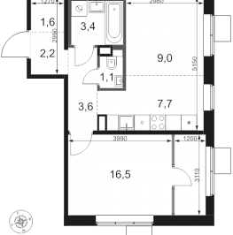 Продажа 1-комн квартиры в новостройке Химки г., Олимпийская ул., к. 1.4 Продажа 1-комн квартиры в новостройке Химки г., Олимпийская ул., к. 1.4