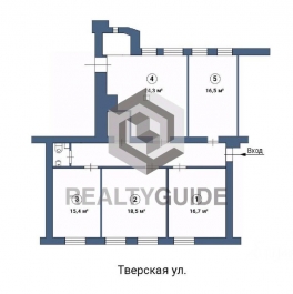 Продажа офиса Тверская улица,  д. 12 с7