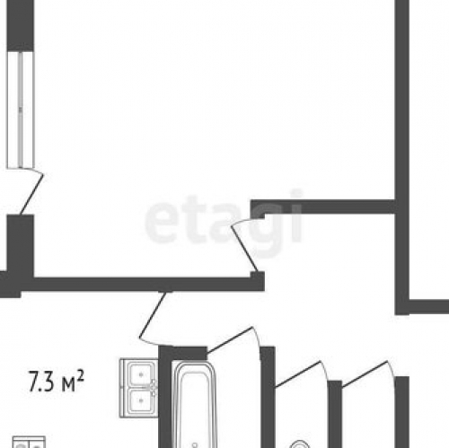 1-комн квартира улица Передовиков,  д. 11 к1