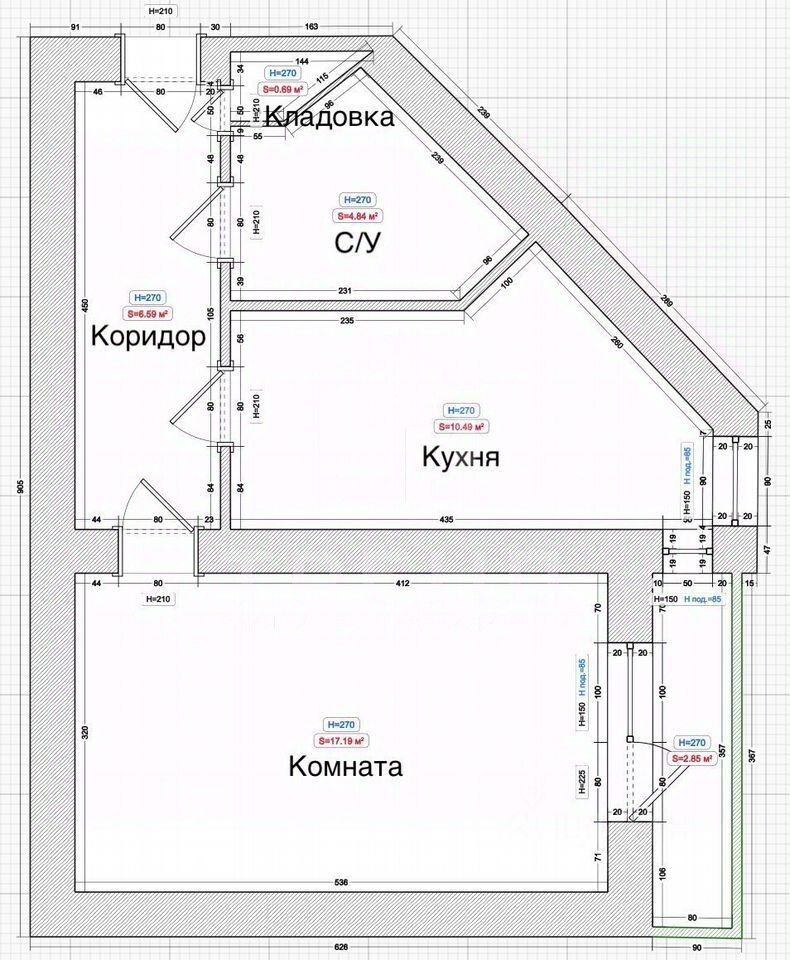 Продажа 1-комн квартиры на вторичном рынке проспект Маршала Жукова, 18Б