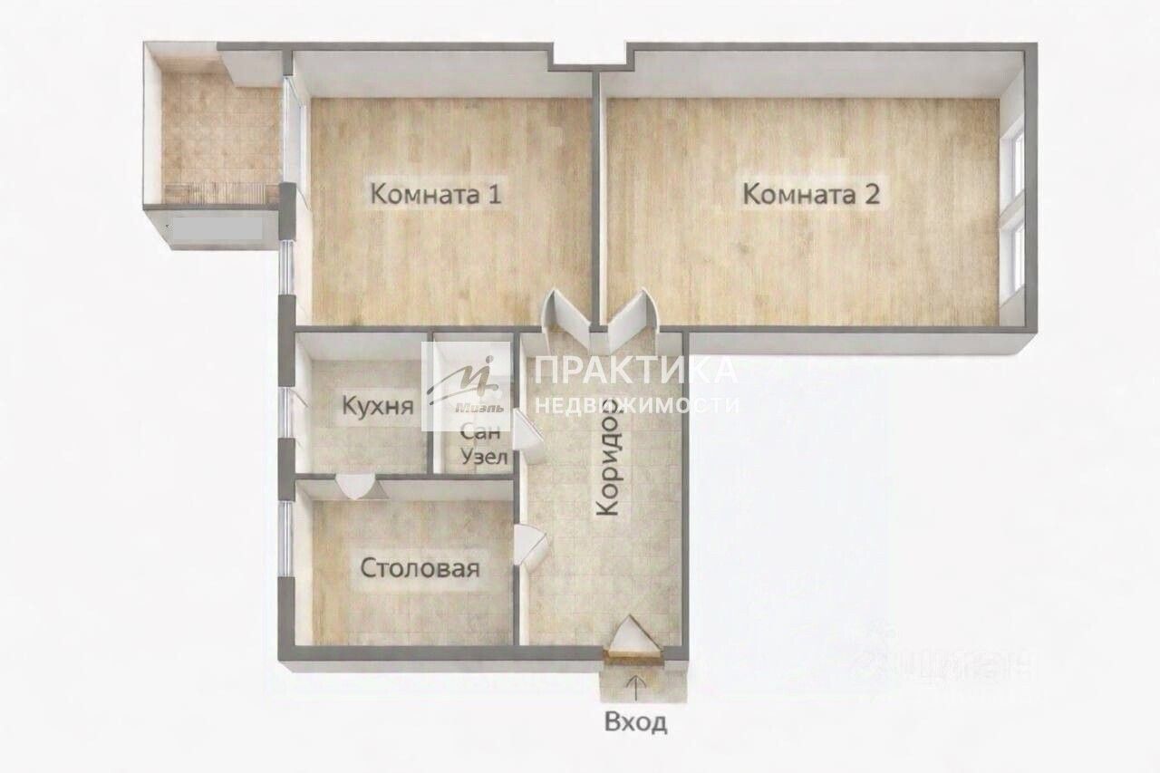 Продажа 2-комн квартиры на вторичном рынке улица Павла Андреева, 28К4