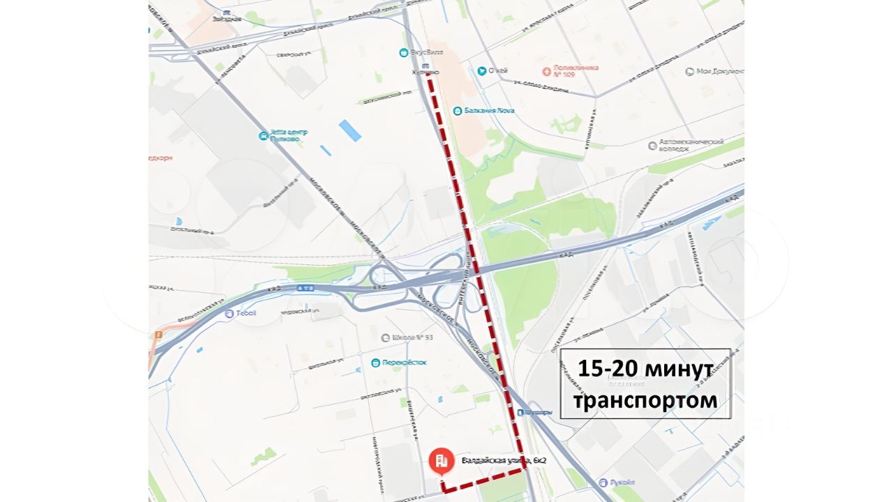 Продажа 1-комн квартиры на вторичном рынке пос. Шушары, улица Валдайская, 6к2