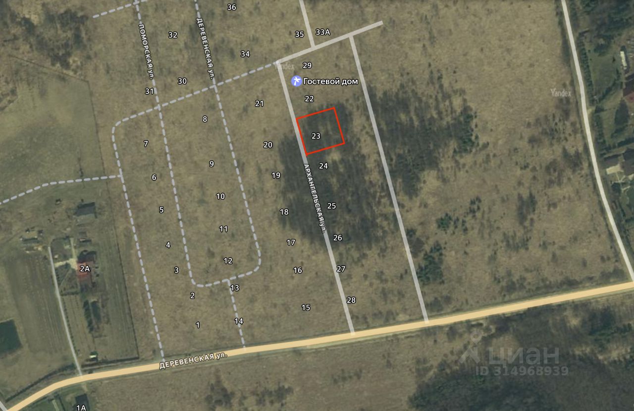 Продажа земли Рождествено Вилладж кп,  д. 23