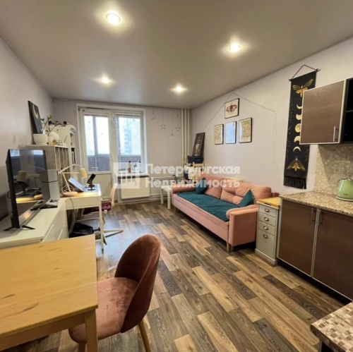 Студия г Мурино, г Мурино, пр-кт Авиаторов Балтики, д 3 к 1,  д. 1