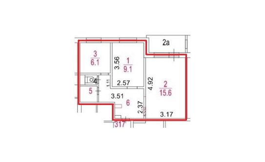 Продажа 2-комн квартиры на вторичном рынке Элеваторная улица,  д. 14
