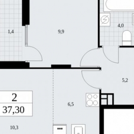 Продажа 2-комн квартиры на вторичном рынке Коммунарка п, Потаповская Роща ул,  д. 7 к2