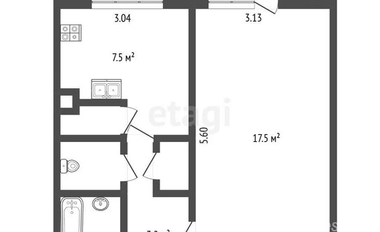 Продажа 1-комн квартиры на вторичном рынке ул Отечественная,  д. 7