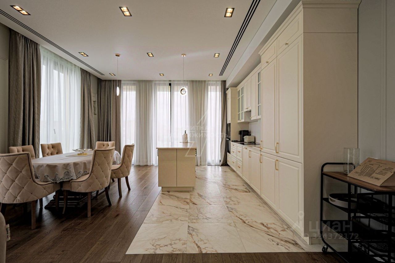 Аренда 4-комн квартиры на вторичном рынке Олсуфьевский переулок, 9к2