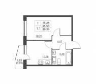 Продажа квартиры на вторичке городской поселок имени Свердлова, Западный проезд,  д. 13/1
