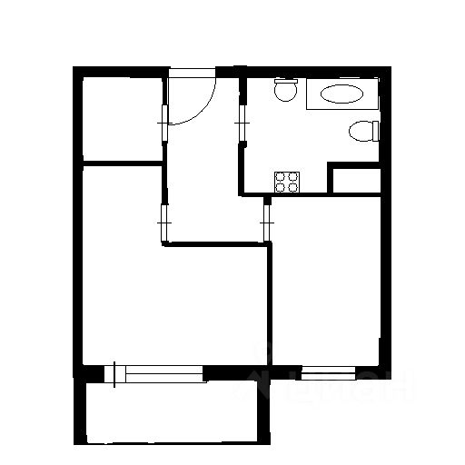 Аренда 1-комн квартиры на вторичном рынке Балашиха, улица Лукино, 51Б