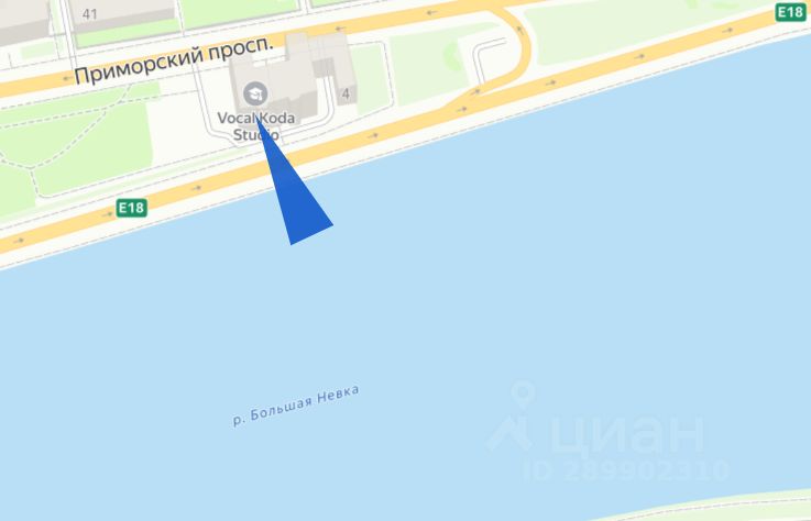 Продажа студии Приморский проспект, 6