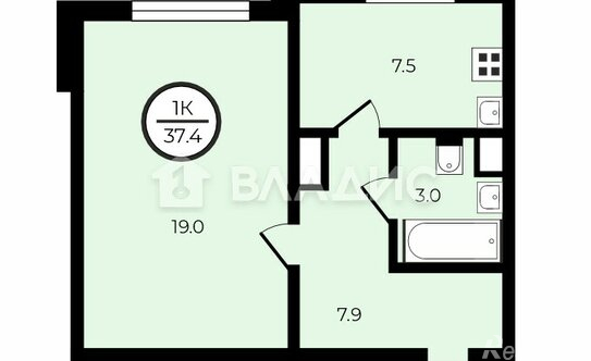 Продажа 1-комн квартиры на вторичном рынке ул Госпитальный Вал,  д. 5,  к. 4